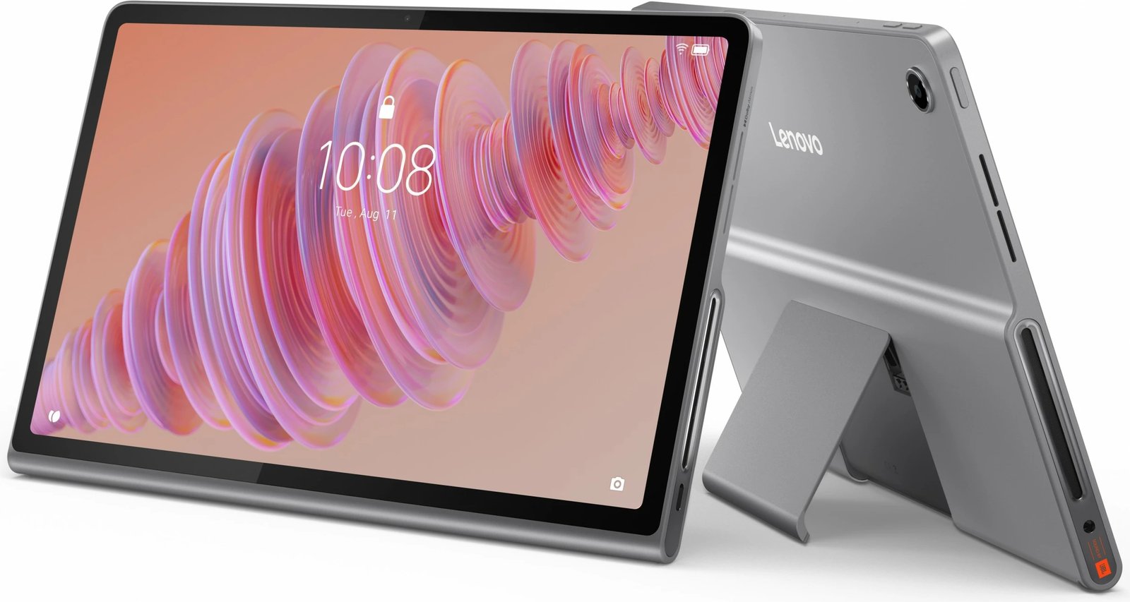Tablet Lenovo Tab Plus 8GB 128GB luna grey me mbështjellës Tablet Lenovo Tab Plus 8GB 128GB luna grey me mbështjellës