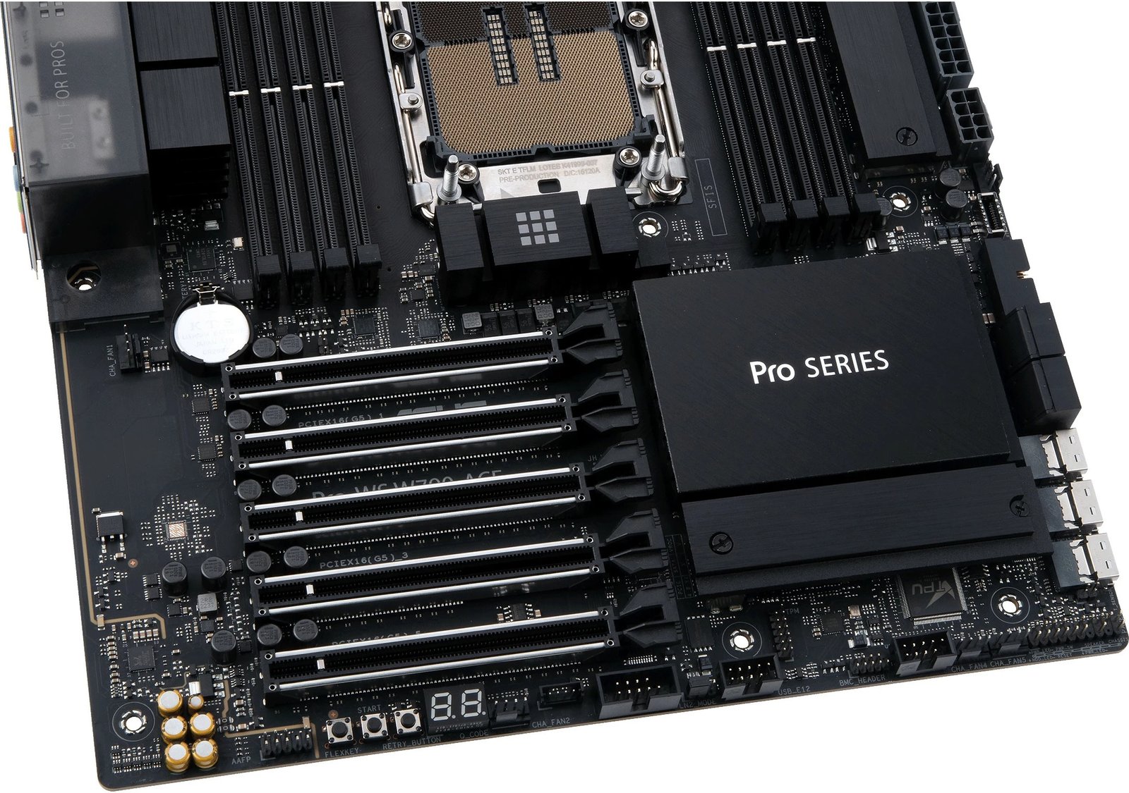 Pllakë amë ASUS PRO WS W790-ACE, Intel Xeon W, DDR5-SDRAM, 2.05 TB