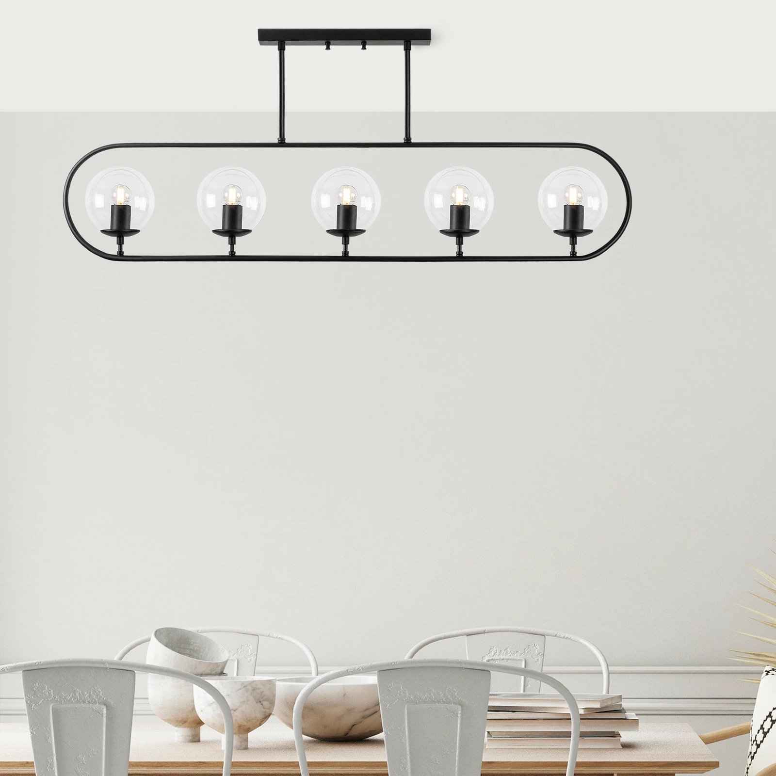 Llambë tavani Opviq, Jewel - 10616, e zezë