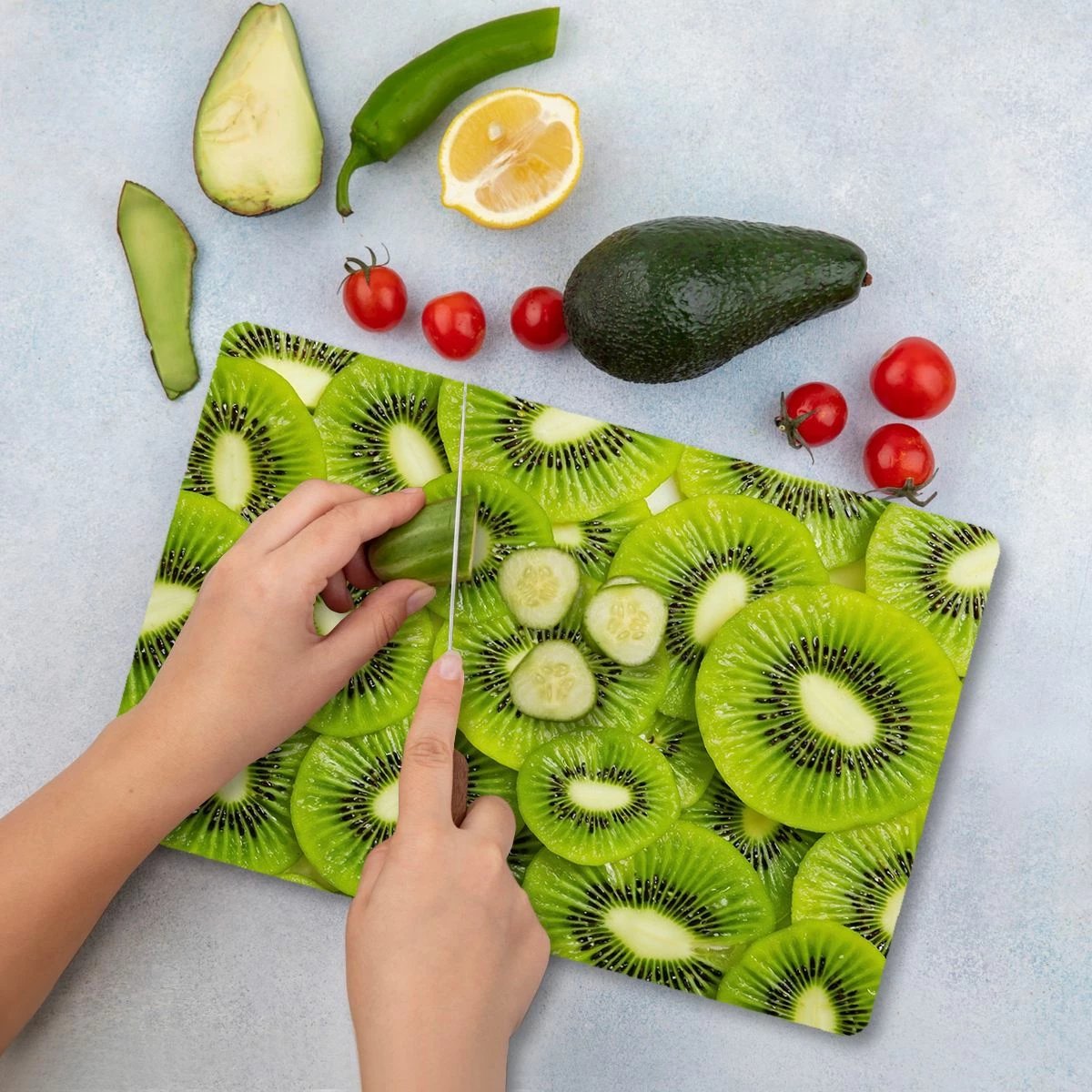 Dërrasë prerëse Hermia, Ckt100 - 3040, shumëngjyrëshe, 30x40cm