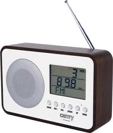 Radio portabile CAMRY CR1153, digjitale, LCD, e zezë/e bardhë