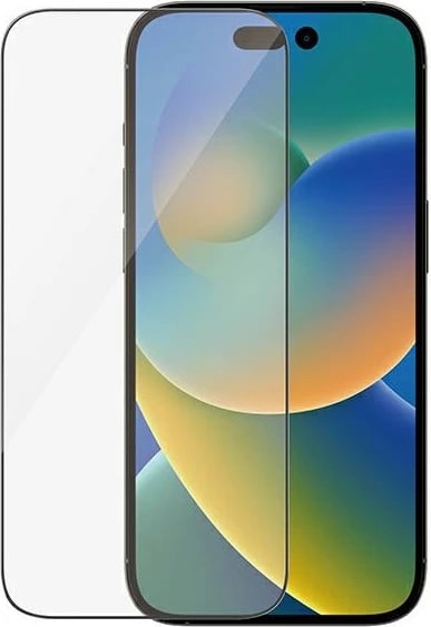 Mbrojtës xhami PanzerGlass Ultra-Wide Fit me EasyAligner për iPhone 14 Pro, Antibakterial