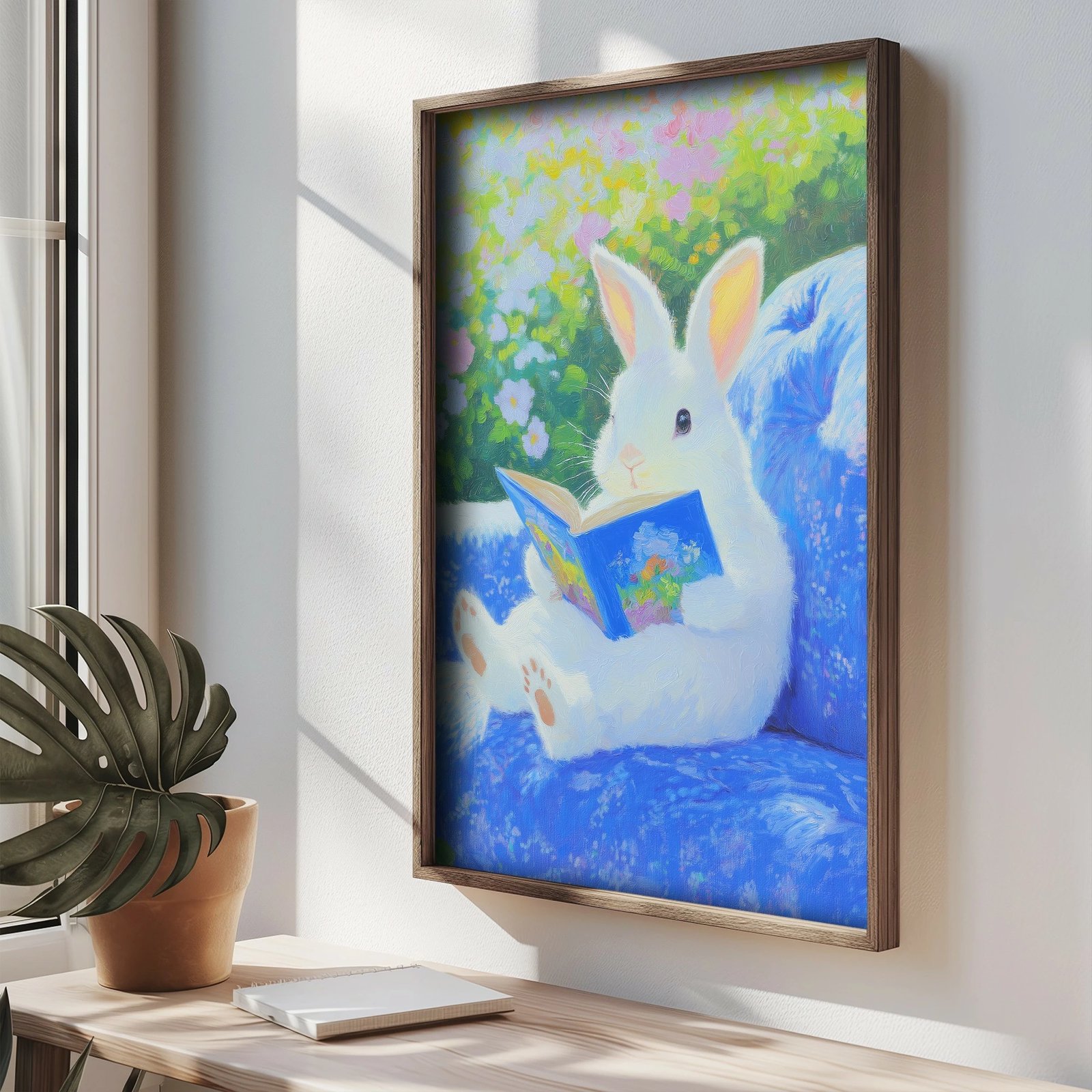 Pikturë dekorative me kornizë MDF, Wallity, TUN002-XL, shumëngjyrëshe, 50x70x3.5cm