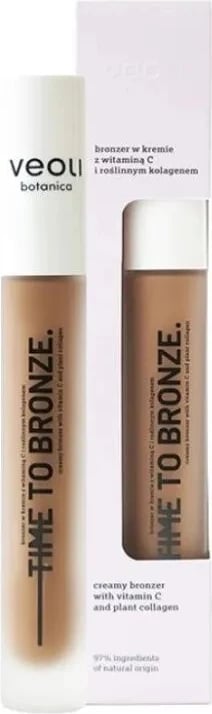 Bronzer krem për femra Veoli Botanica Time to Bronze, 10ml