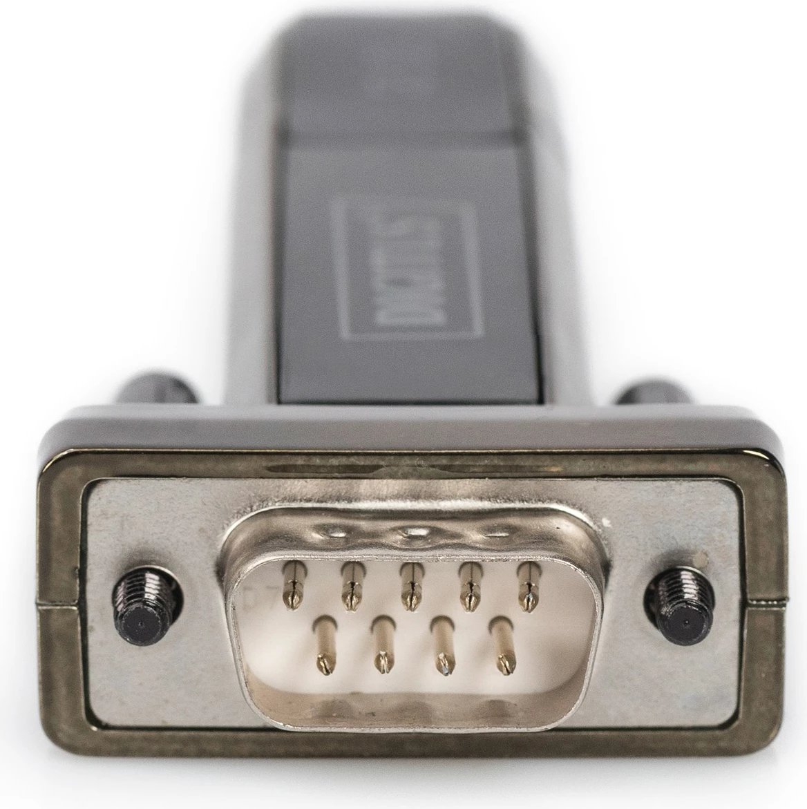 Adapter USB 2.0 në serial D-Sub9 Digitus, 0.8m, i zi