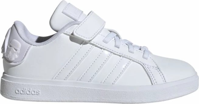 Këpucë për fëmijë adidas, të bardha