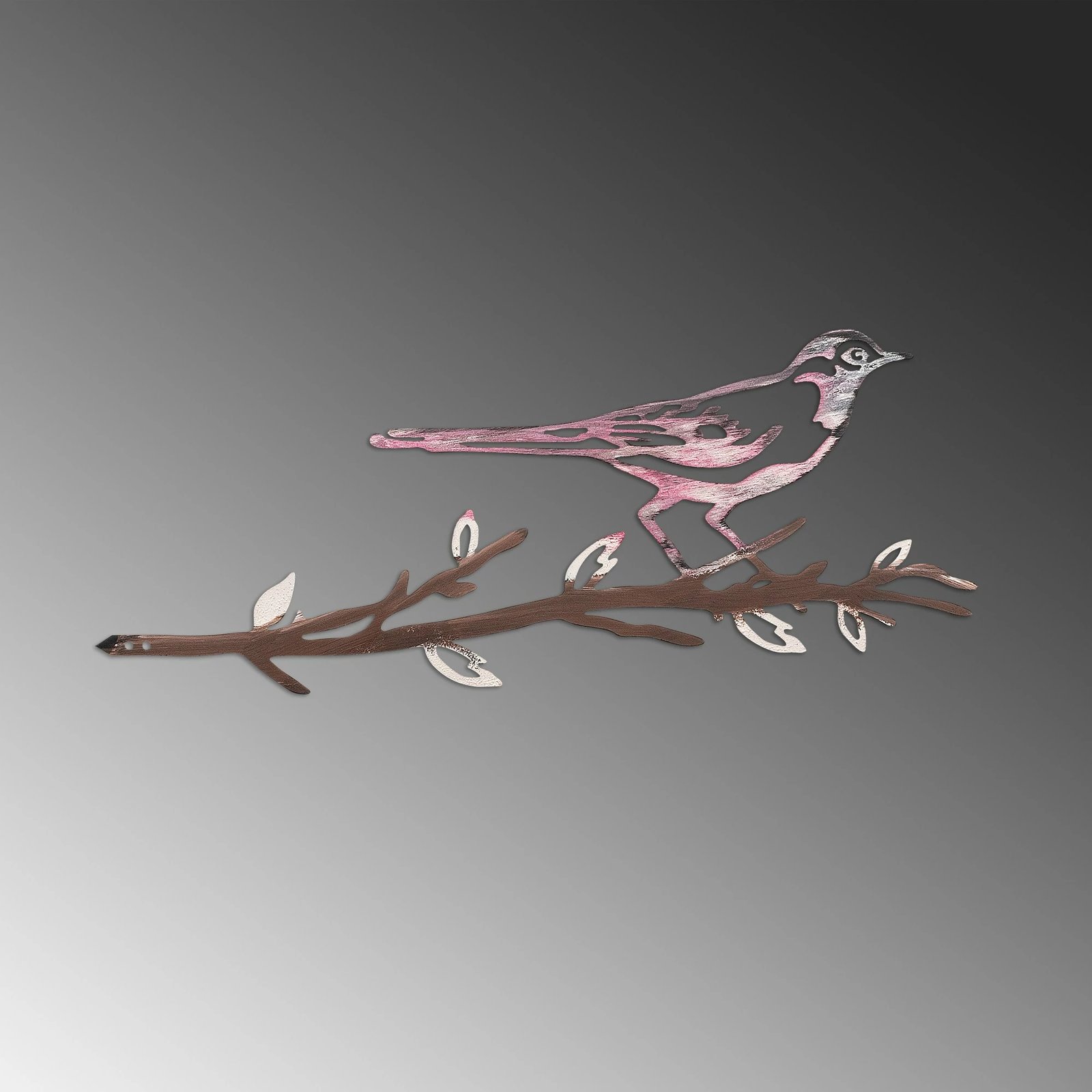 Objekt dekorativ kopshti Aberto Design, zog në degë, 25