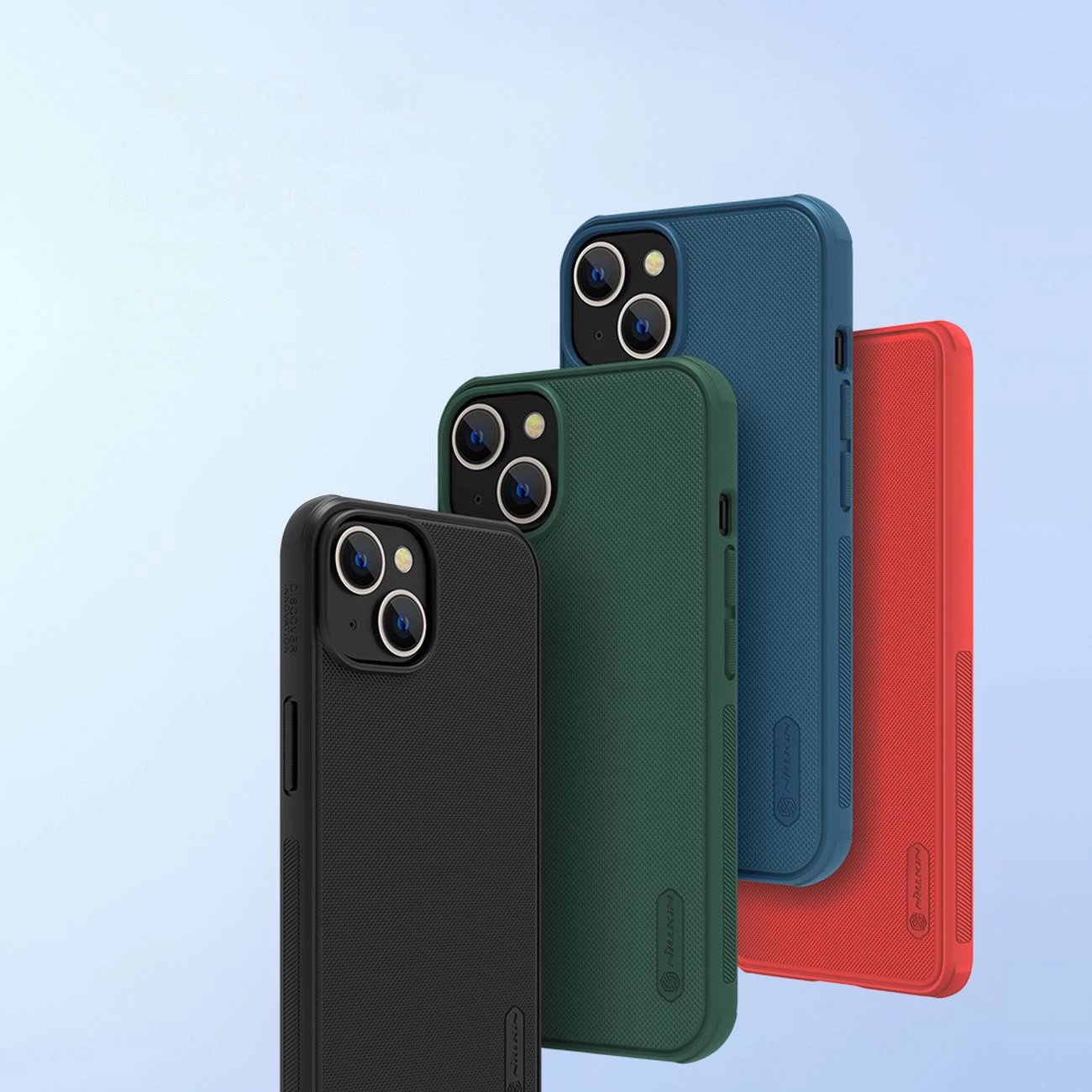 Mbështjellës Nillkin Super Frosted Shield Pro për iPhone 14 Plus, Blu