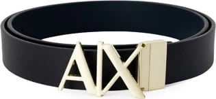 Rrip lëkure Armani Exchange për meshkuj, blu