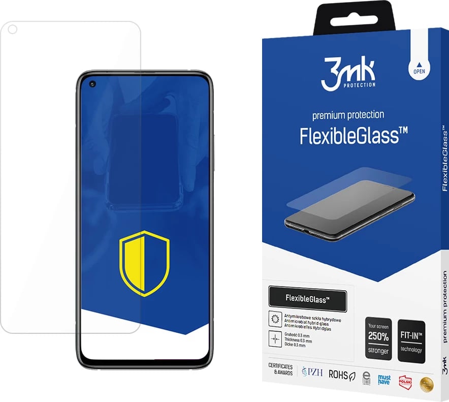 Mbrojtës ekrani 3mk FlexibleGlass për Xiaomi Mi 10T/Mi 10T Pro, Transparent