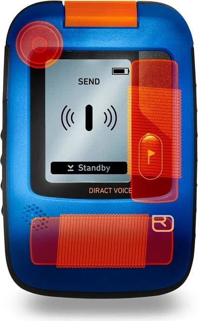 Detektor orteku ORTOVOX Diract Voice, blu