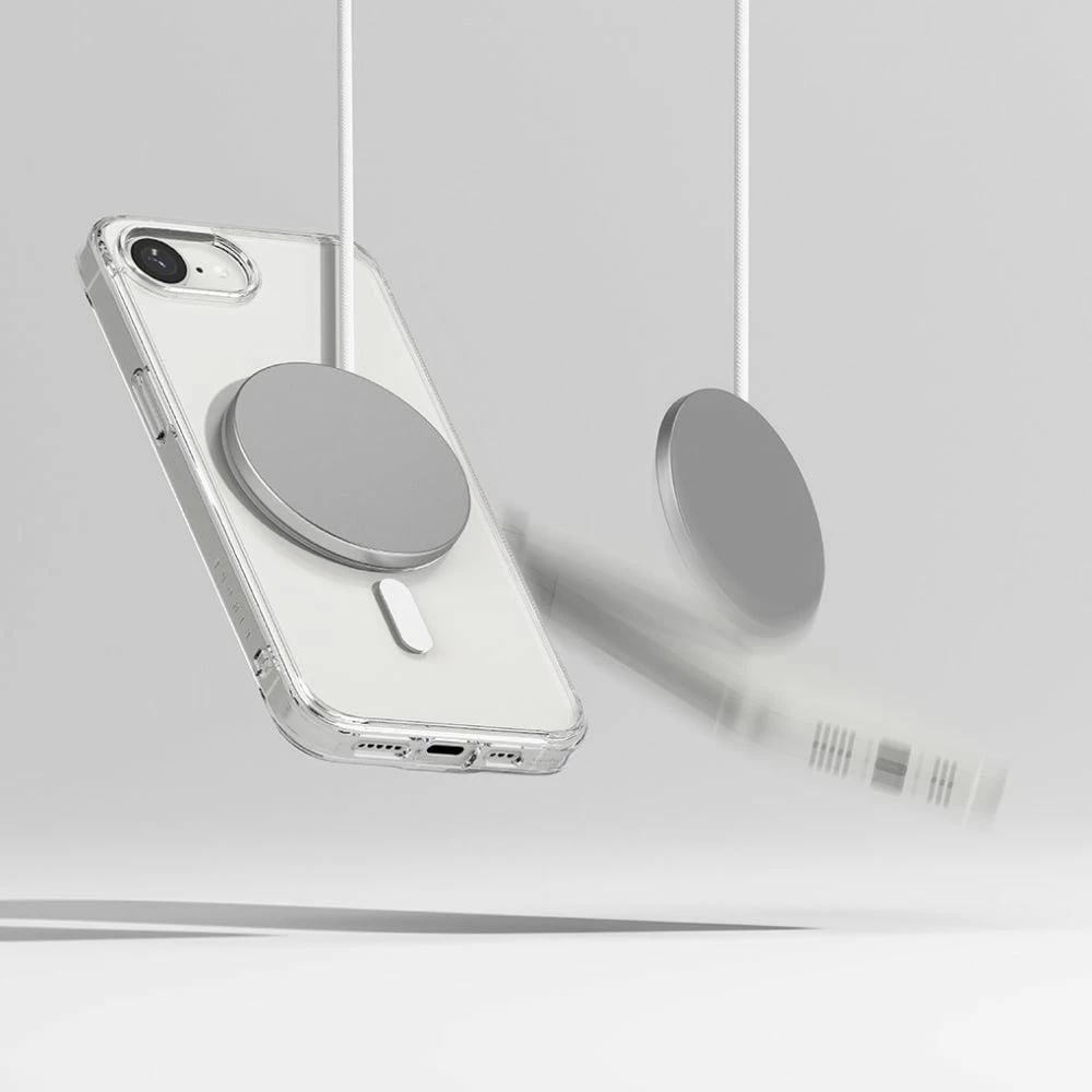 Mbështjellës Ringke Fusion MagSafe për iPhone 16, Transparent