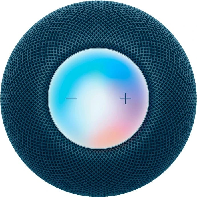 Altoparlant smart Apple HomePod mini, blu