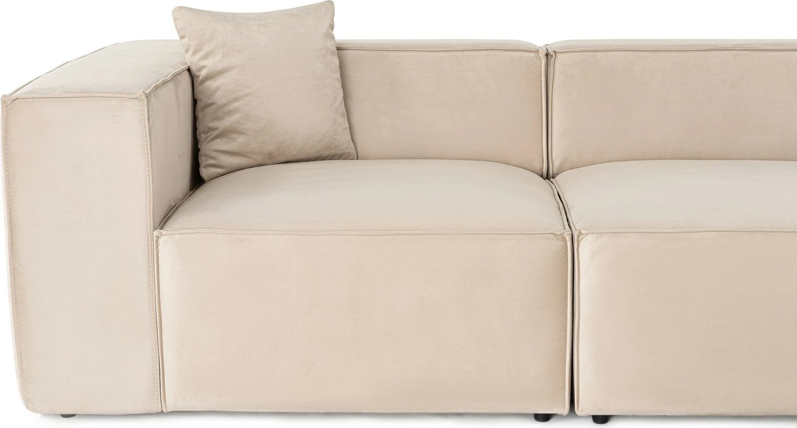 Divan treshe Lora, krem, Atelier del Sofa