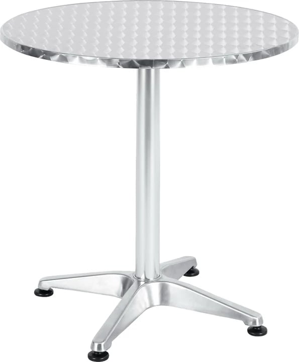 Tavolinë Lazo krom alumini D70x70cm