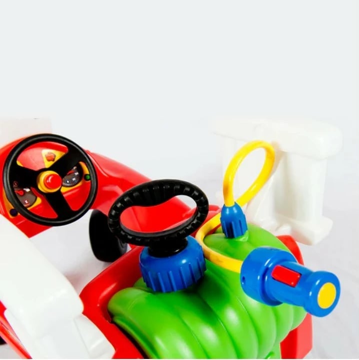 makinë ride-on për fëmijë, Little Tikes, Spray & Rescue Fire Truck 170287-PE13, me depo uji dhe zorrë spërkatëse, ngarkesë max 22.68 kg, 18+ muaj, plastikë, e kuqe/e bardhë makinë ride-on për fëmijë, Little Tikes, Spray & Rescue Fire Truck 170287-PE13, me depo uji dhe zorrë spërkatëse, ngarkesë max 22.68 kg, 18+ muaj, plastikë, e kuqe/e bardhë
