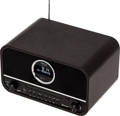 Radio retro, Adler, CR 1182, DAB+ FM CD Bluetooth USB AUX 2x15W stereo, kafe
