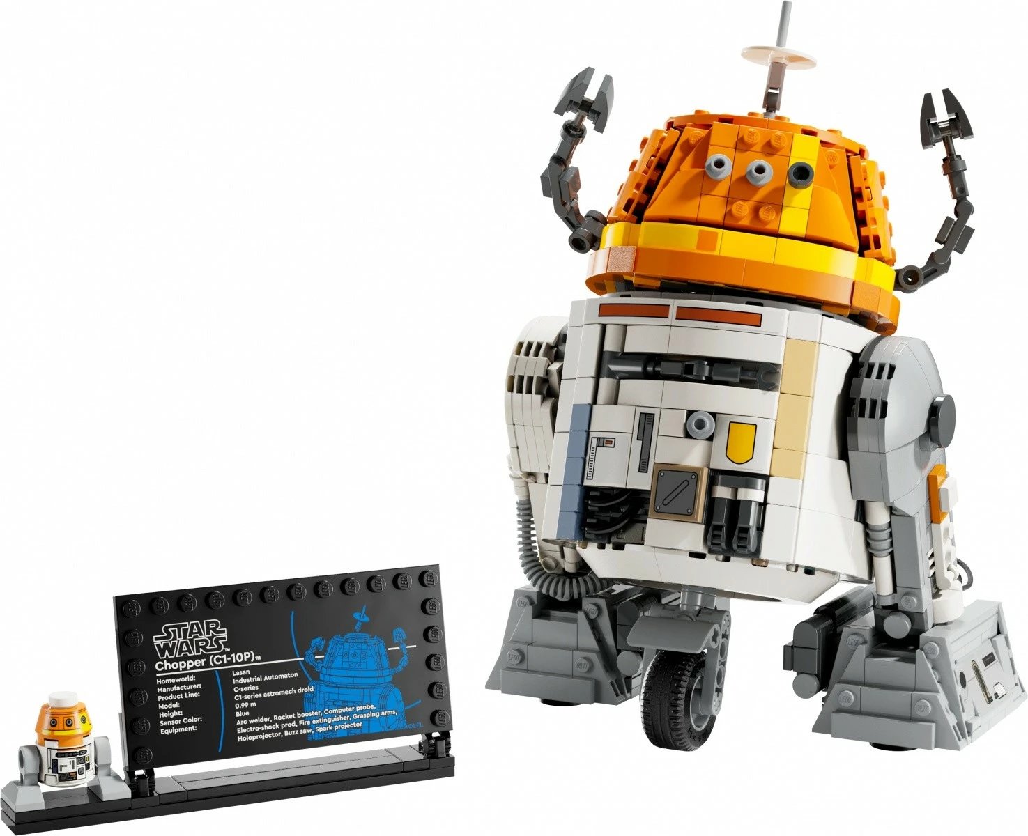 Set LEGO Star Wars Chopper (C1-10P) 75416, 1039 pjesë, plastikë