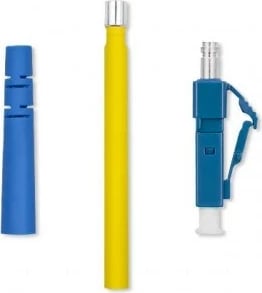 Konektorë fibrash optike Qoltec LC/PC, Singlemode, 2.0mm, set montimi, 200 copë