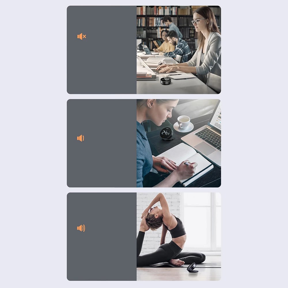 Timer elektronik Baseus Heyo Pro, FMDS000013, LED, magnet, gri Timer elektronik Baseus Heyo Pro, FMDS000013, LED, magnet, gri