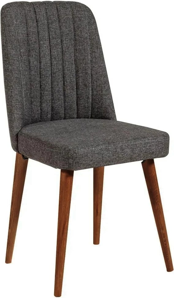 Set tavoline me karrige dhe konsolë, zgjatues, 5 pjesë, Skye Decor, Vina 02 1053, ngjyrë arre dhe antracit