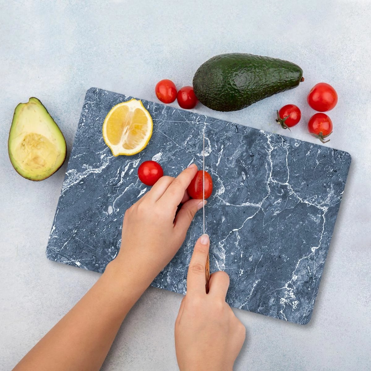 Dërrasë prerëse Hermia, qelq i temperuar, shumëngjyrëshe, Ckt8 - 3040, 30x40cm Dërrasë prerëse Hermia, qelq i temperuar, shumëngjyrëshe, Ckt8 - 3040, 30x40cm