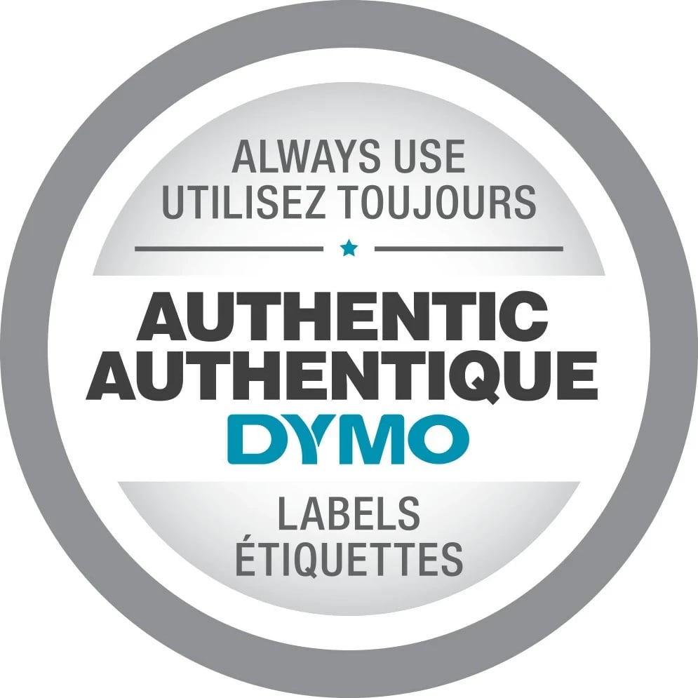 Kasetë etiketuese DYMO D1, S0720680, 9mm x 7m, e zezë në të bardhë