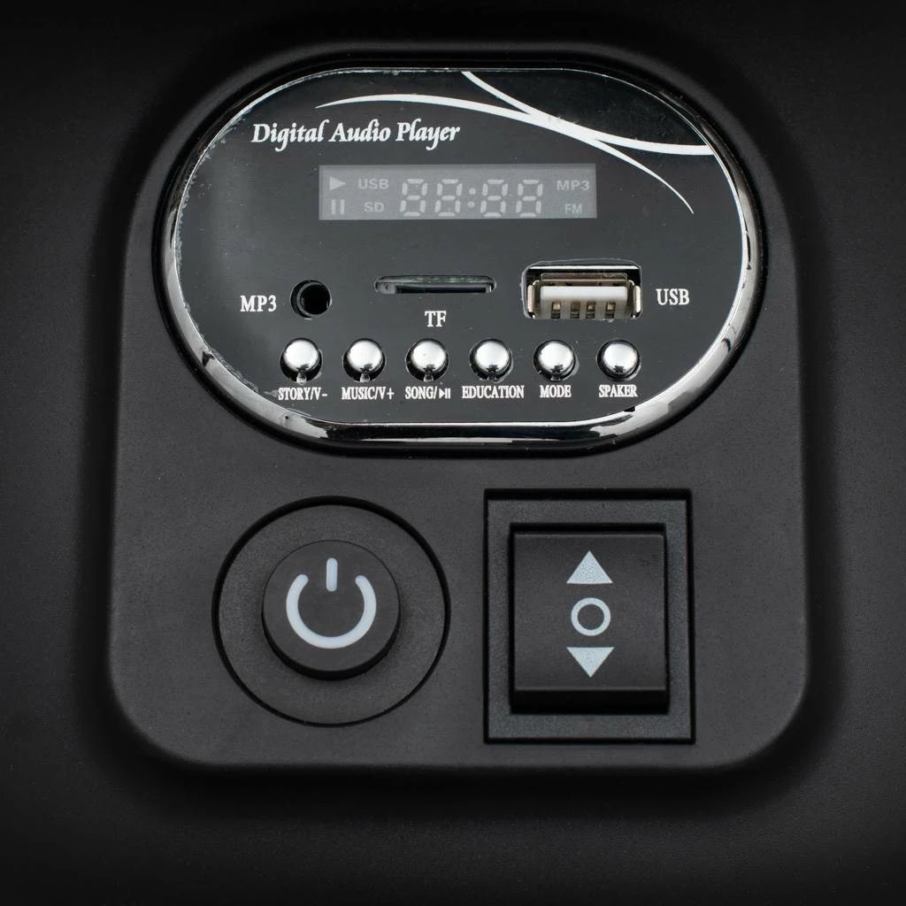 Moto elektrike për fëmijë, Baby Mix, POLICE, 6V 7Ah, 2x6V/24W, USB/MP3, LED, 2-4 km/h, 3-7 vjeç, blu