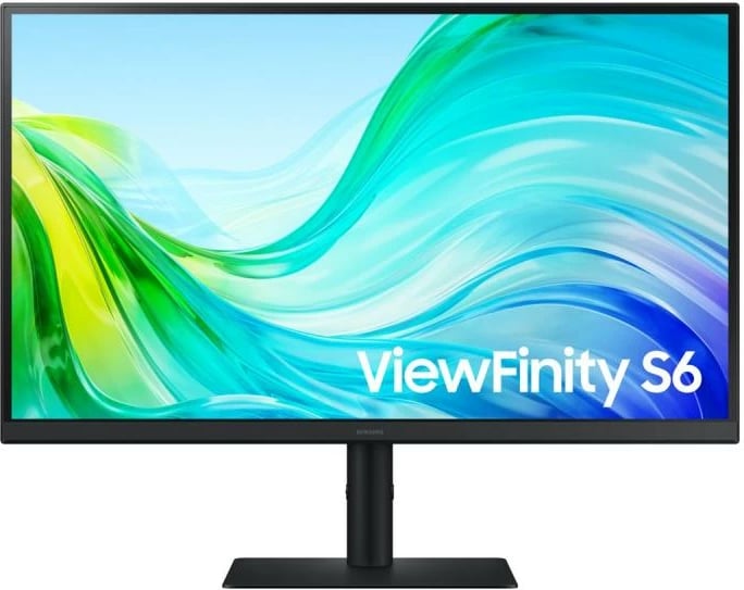 Monitor, Samsung, ViewFinity S6 S61F LS27F610EAUXEN, 27", ekran i sheshtë TFT/LCD, i zi