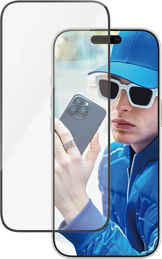 Mbrojtës ekrani PanzerGlass për iPhone 16 Pro, transparent