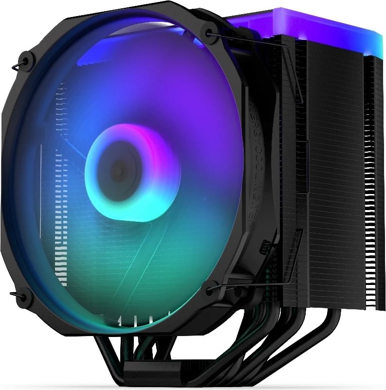 Ftohës CPU Endorfy Fortis 5 Black ARGB EY3A014, me ndriçim ARGB, i zi Ftohës CPU Endorfy Fortis 5 Black ARGB EY3A014, me ndriçim ARGB, i zi