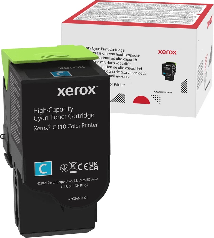 Toner, Xerox, 006R04365, kapacitet i lartë XL 5500 faqe, cyan