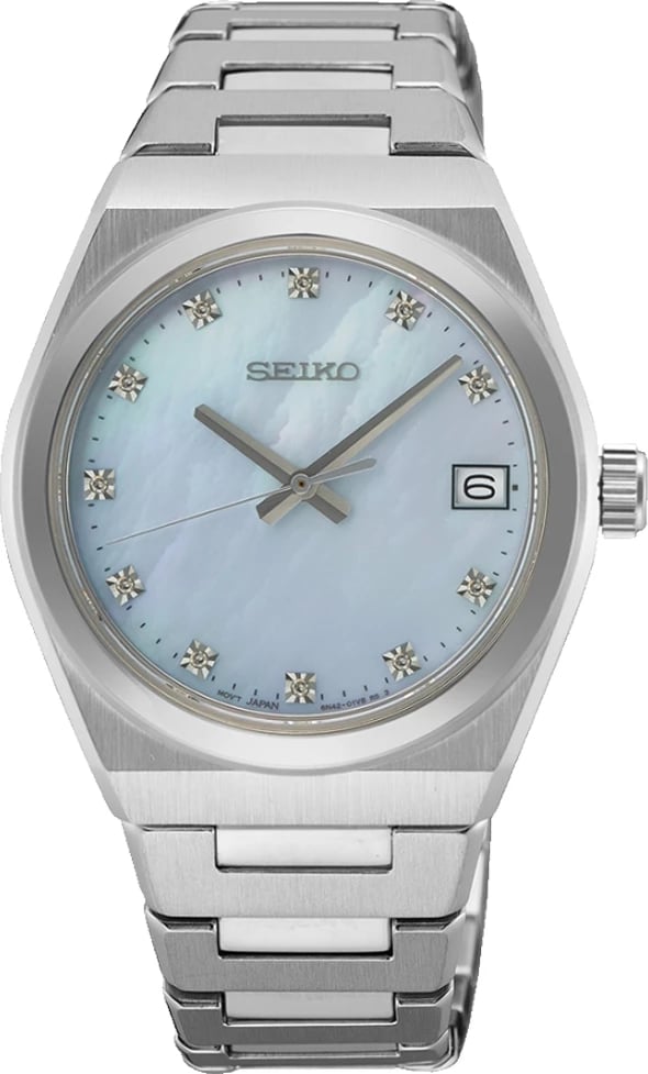 Orë dore SEIKO SUR603P1, argjendtë