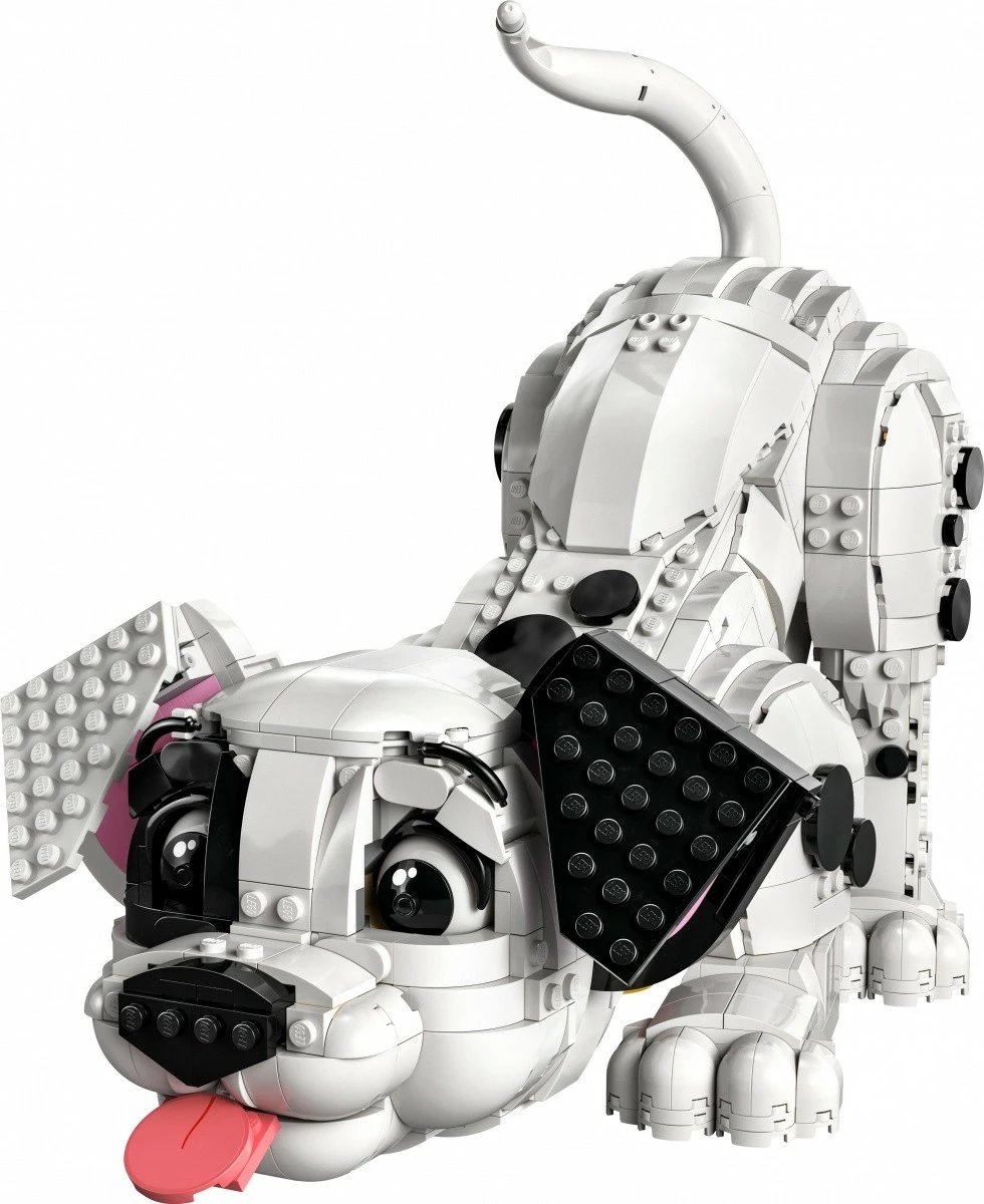 Set LEGO Disney 101 Dalmatianët 43269, 1722 pjesë, 22 cm, i bardhë/zi