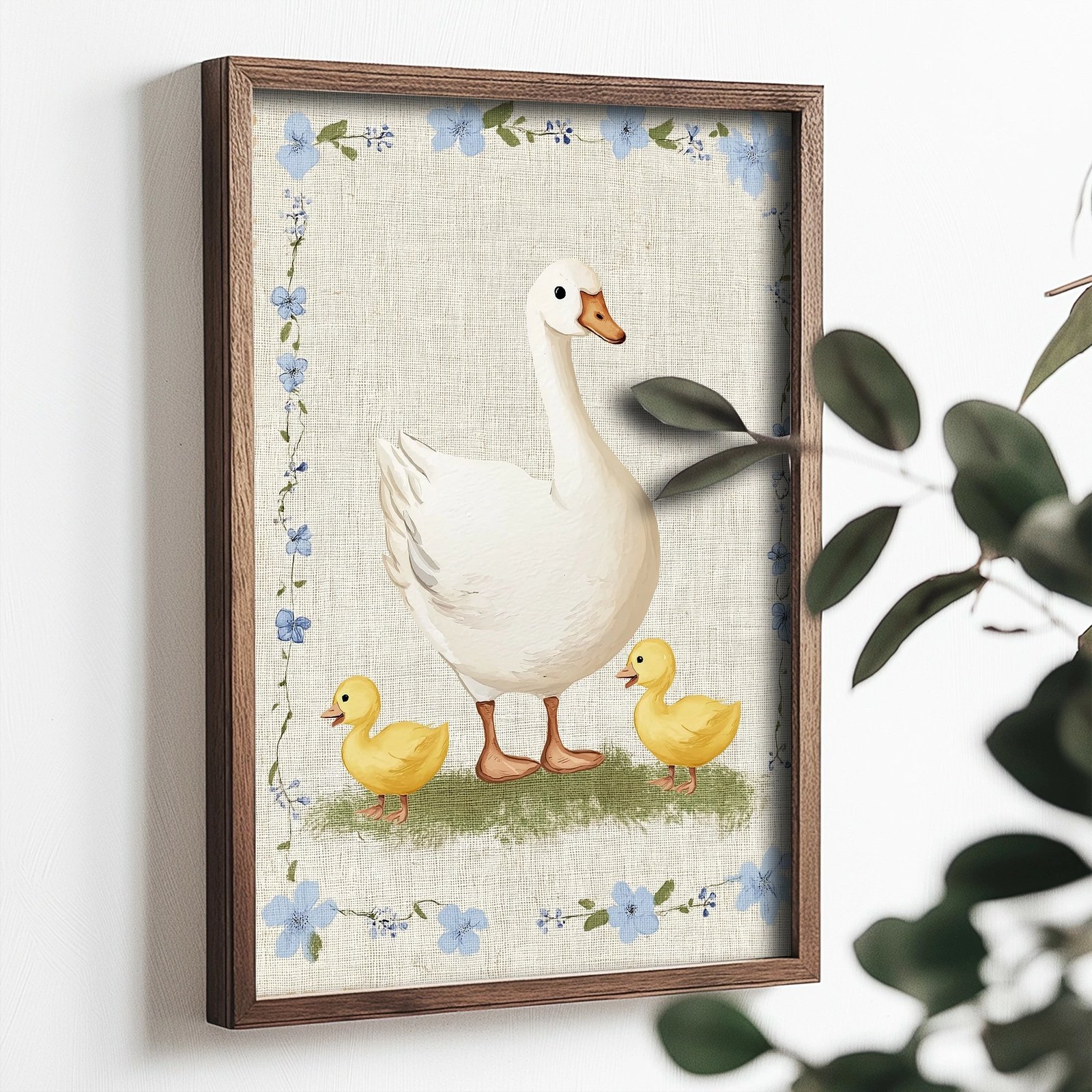 Pikturë dekorative me kornizë MDF, Wallity, TUN060-L