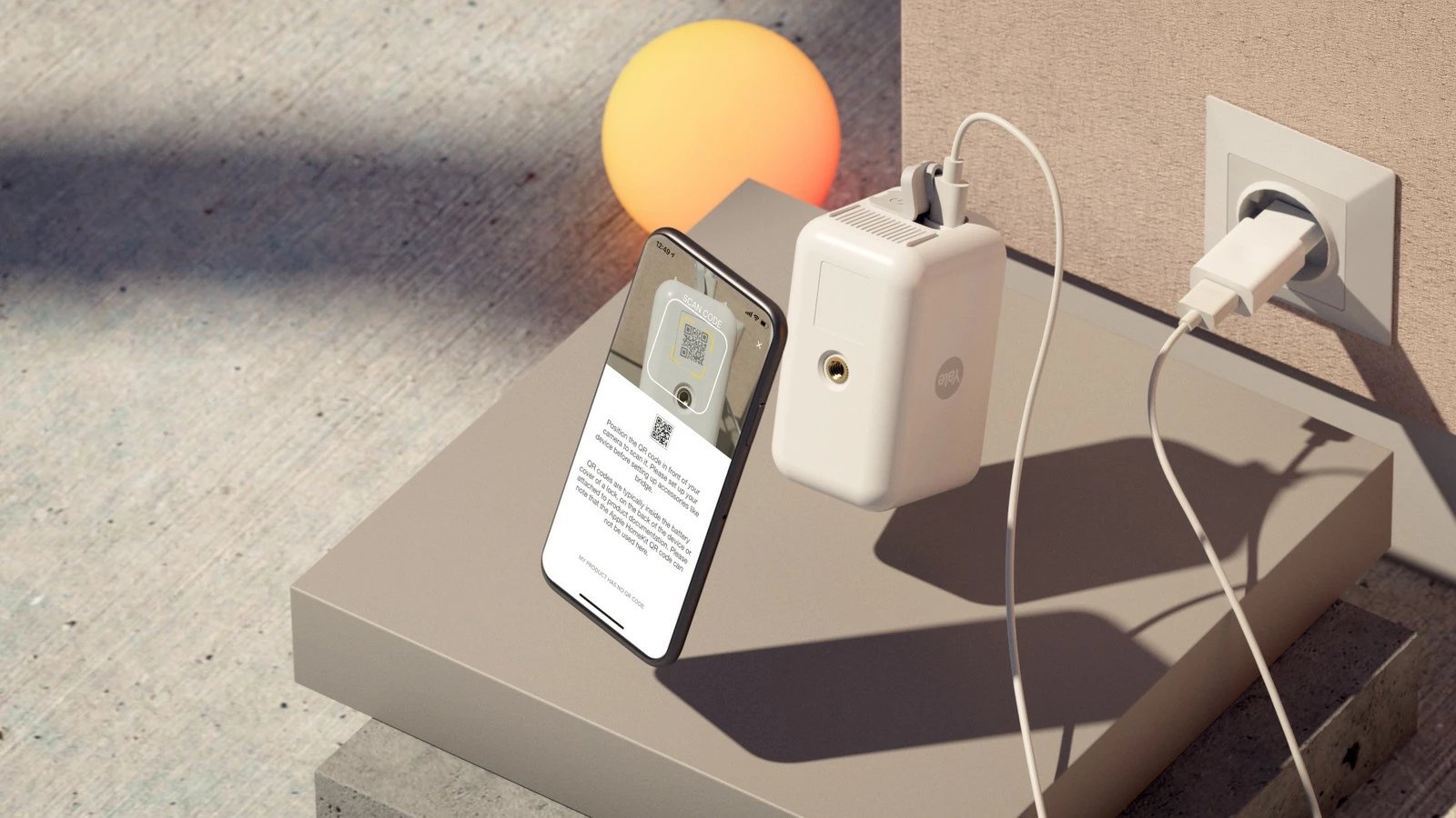 Kamerë e jashtme inteligjente YALE HOME SV-OC-1A-W, wireless, Full HD 1080p, e bardhë Kamerë e jashtme inteligjente YALE HOME SV-OC-1A-W, wireless, Full HD 1080p, e bardhë