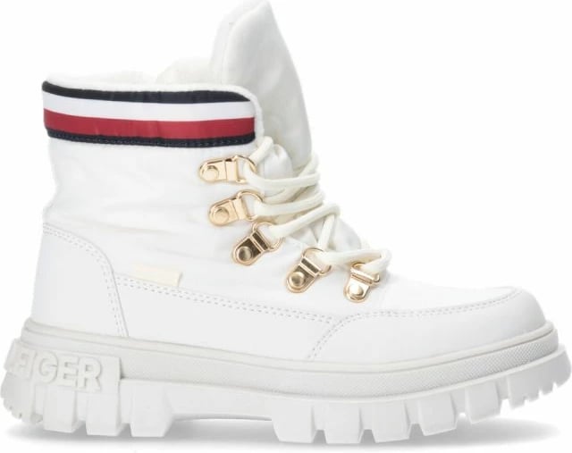Çizme për femra Tommy Hilfiger, të bardha