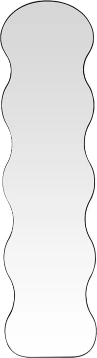 Pasqyrë dyshemeje Waven, ngjyrë e zezë, 38x28x148cm