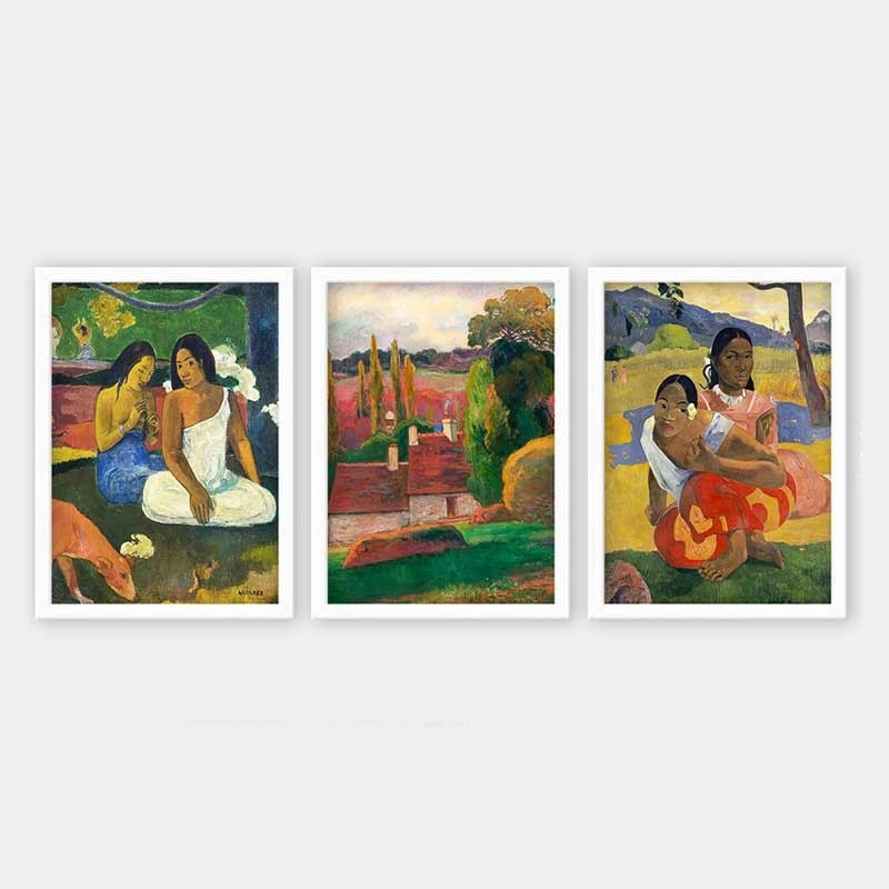 Pikturë dekorative me kornizë (3 copë), Wallity, 3BC_UN1233897_5575