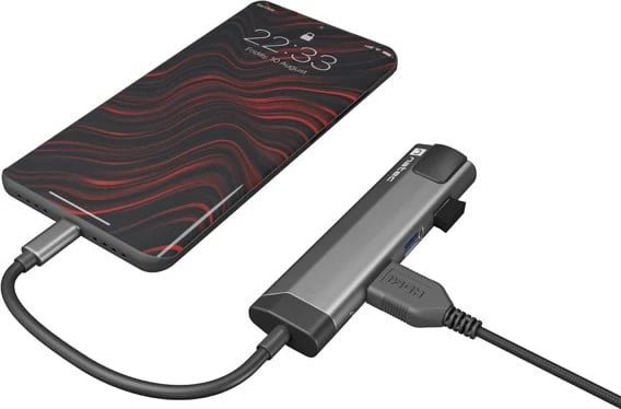HUB USB Natec Multiport, USB-C, HDMI, hiri