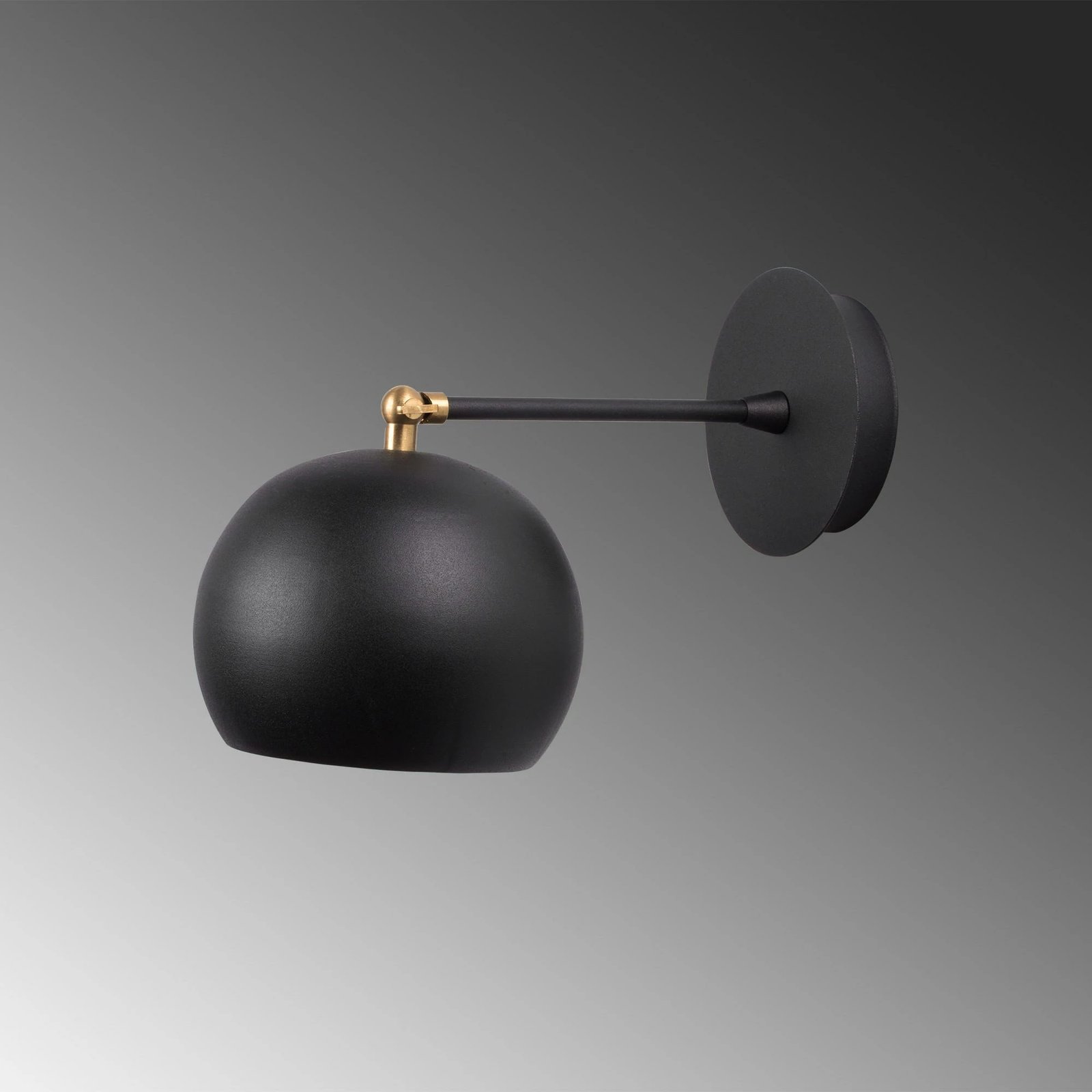 Llambë muri Opviq, Sivani - MR - 709, ngjyrë e zezë, 15x28cm Llambë muri Opviq, Sivani - MR - 709, ngjyrë e zezë, 15x28cm