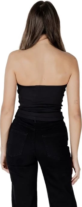 Top Calvin Klein Jeans femra, i zi