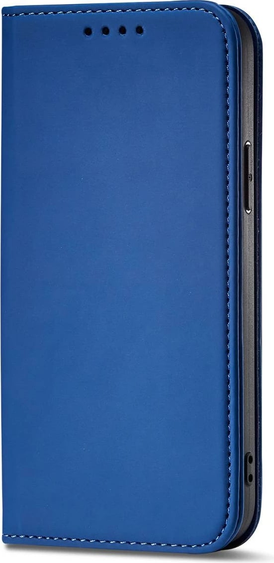 Mbështjellës Hurtel Magnet Card Case për iPhone 12 Pro Max, me kapak, portofol dhe mbajtëse, Blu