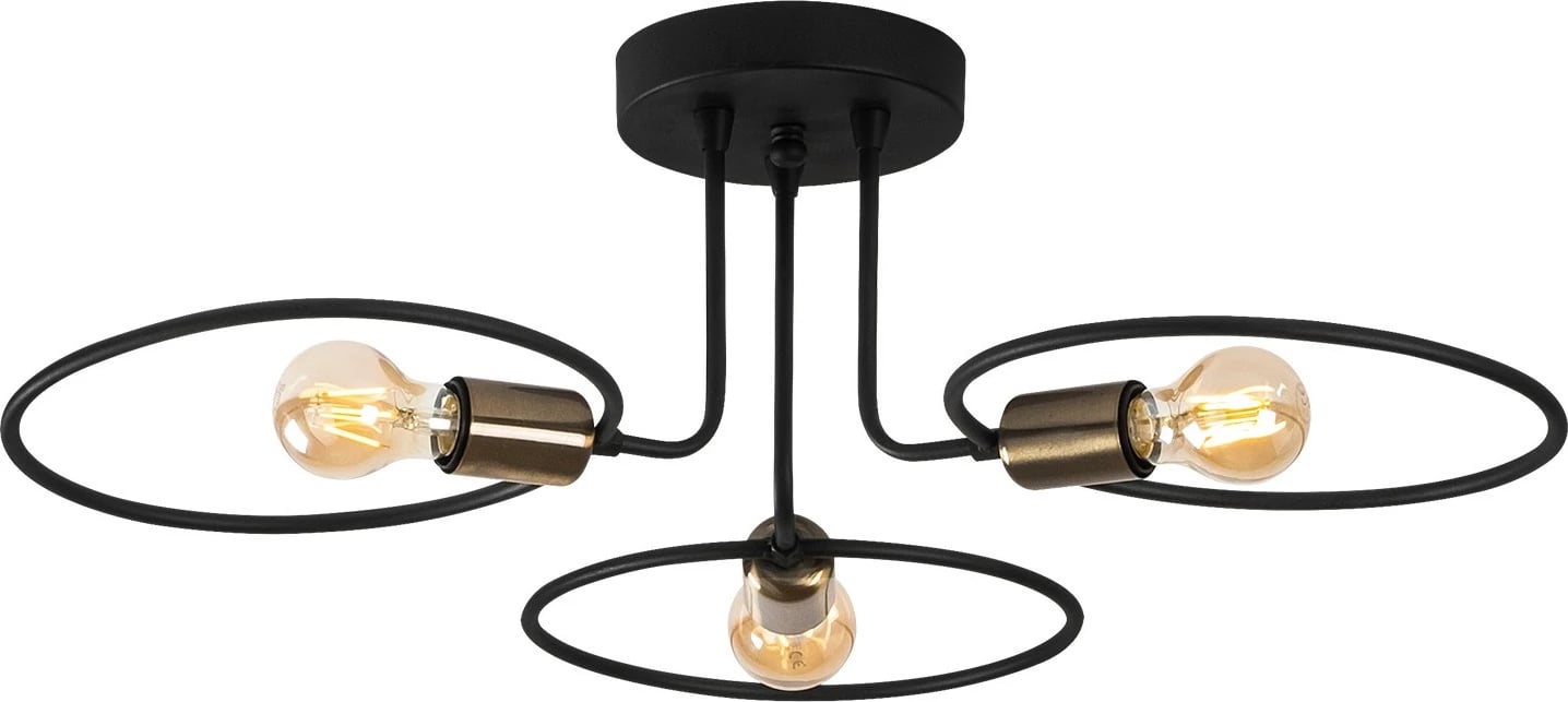 Llambadar Opviq, Circle - 1341, ngjyrë e zezë Llambadar Opviq, Circle - 1341, ngjyrë e zezë