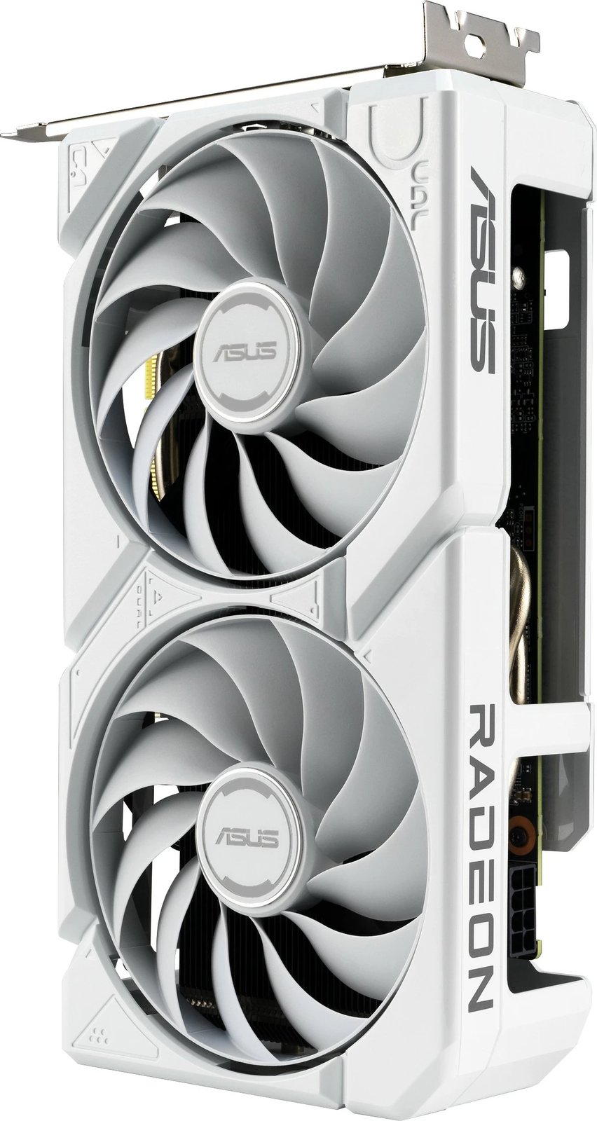 Kartelë grafike ASUS RX 9060 XT DUAL 16GB GDDR6 e bardhë