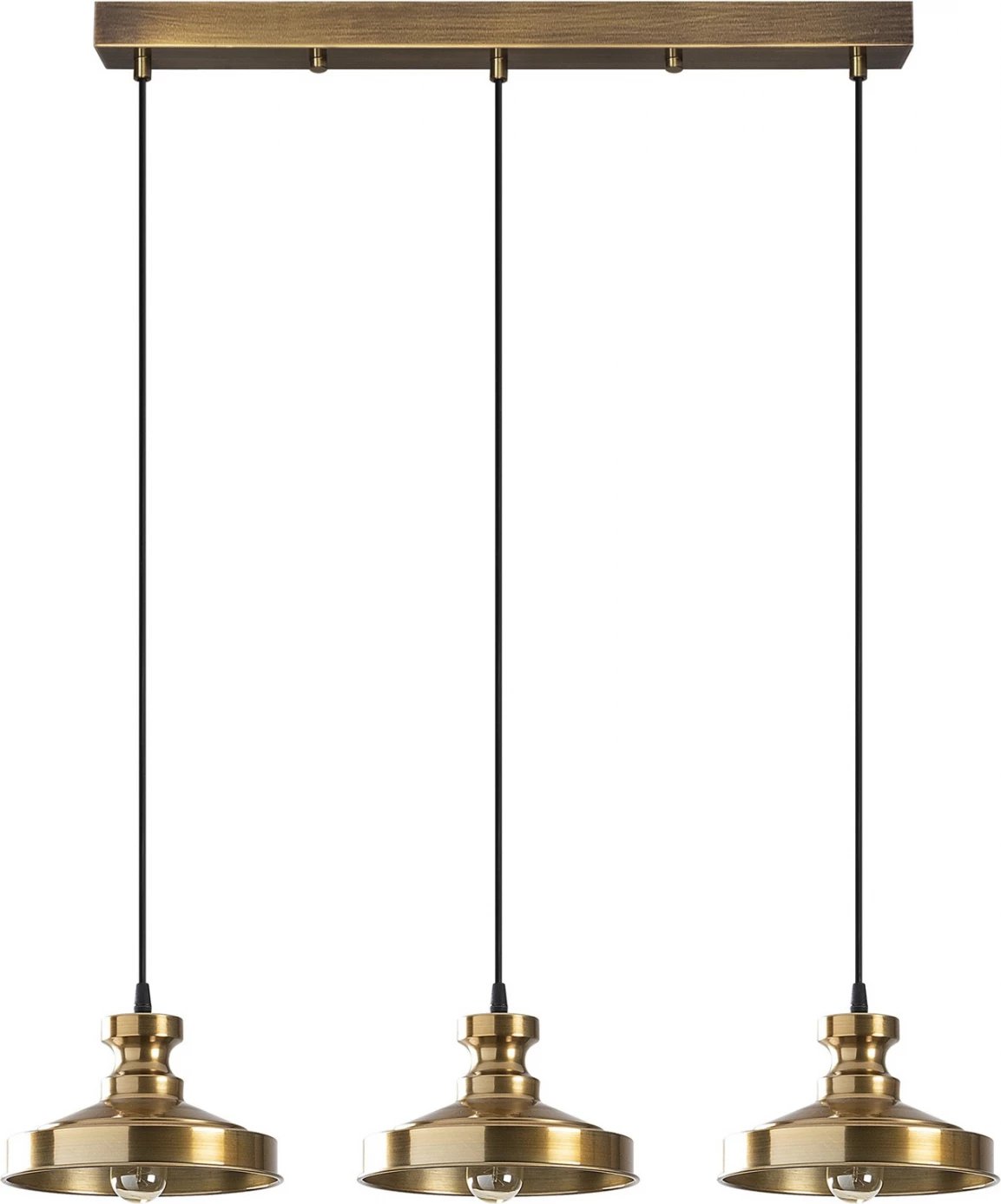 Dritë varëse metalike bronzi E27 FH7317 72x22x29-109cm