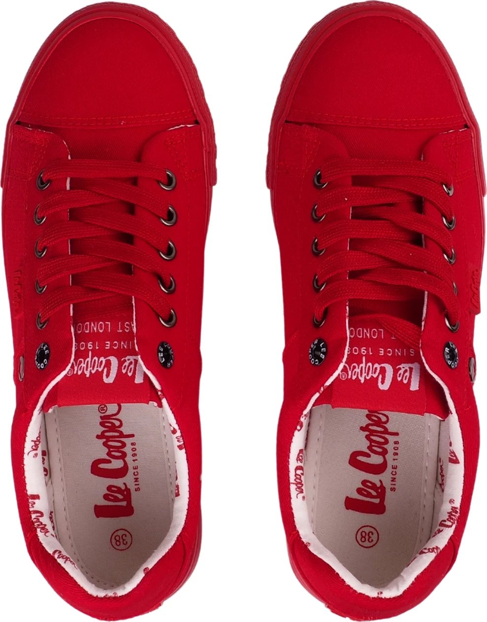 Këpucë për femra Lee Cooper, të kuqe