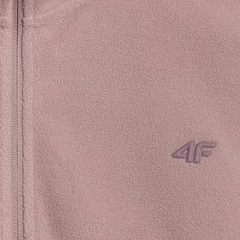 Duks fleece për femra 4F, vjollcë/rozë Duks fleece për femra 4F, vjollcë/rozë