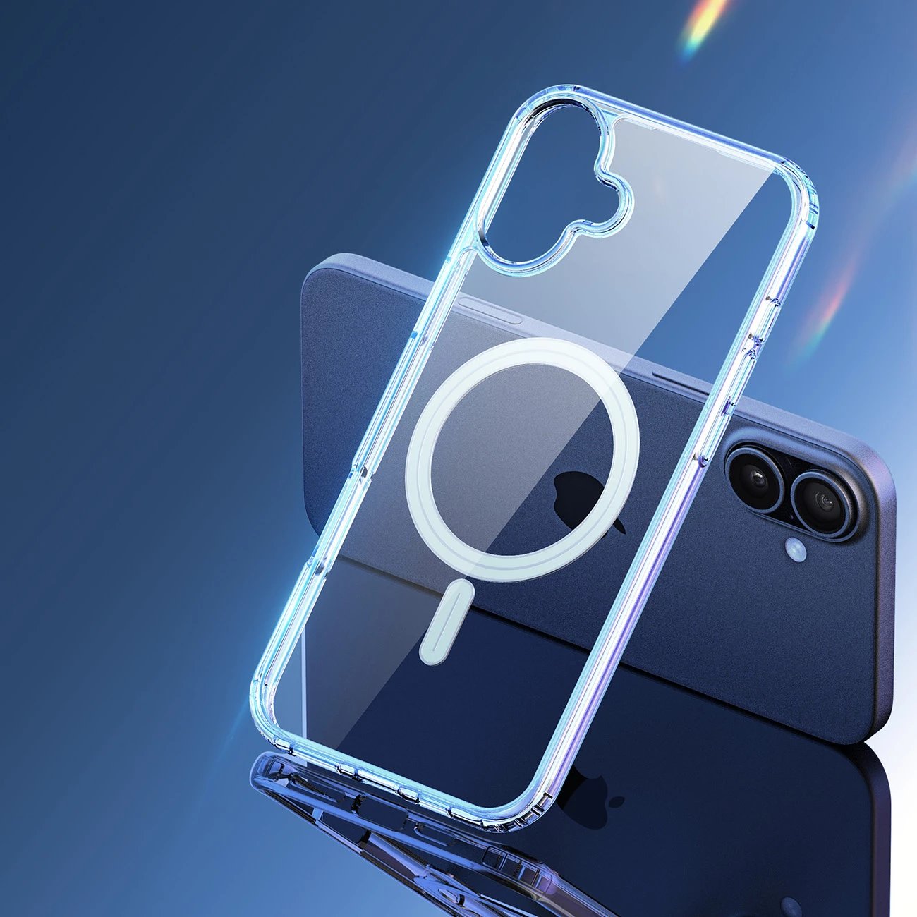 Mbështjellës Dux Ducis Clin Mag për iPhone 16, MagSafe, Transparent