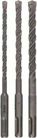 Set spiralesh Bosch 1 617 000 117, për çekiç rrotullues, gjatësi 165mm, madhësi 6/8/10mm